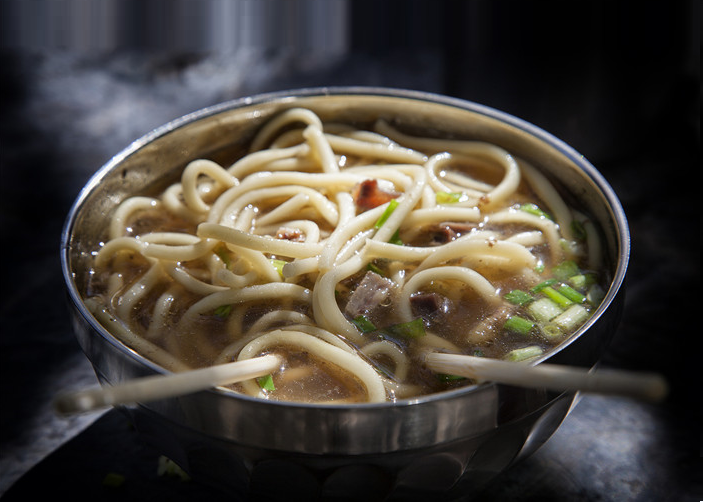 Food at Rongbuk Monastery