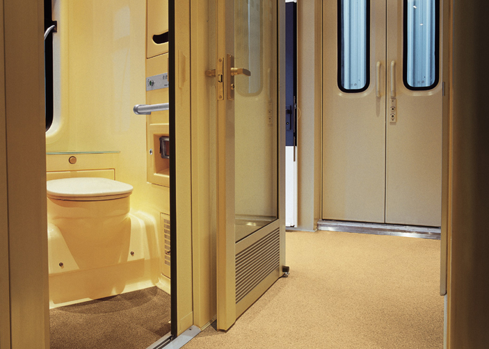 Bathroom and Toilet on Tibet Train
